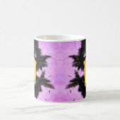 Drôle Corneille de Mug avec Rose (Centre)