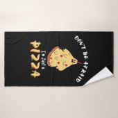 Drôle Costume de pizza Halloween Party (Serviette de bain)