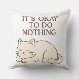 Drôle Coussin de chat - Jeu d'oreiller - Conceptio