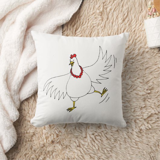 Drôle Coussin de poulet (Couverture)