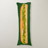 Drôle Coussin Sandwich Long (Devant (Vertical))