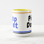 Drôle Coworker Café Mug (Fermé En Disant) (Centre)
