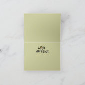 Drôle créez ma propre carte de note de réalité (Intérieur)