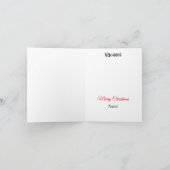 Drôle Crumby Carte de Noël (Intérieur)