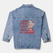 Drôle Cupcake Baking Grandma cite Cupcake Lover (Verso)