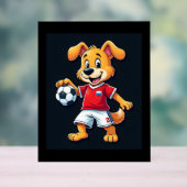 Drôle Dabbing Chien Russie Soccer Jersey Russe Foo (Neutre)