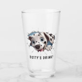 Drôle Dalmatien de Bande Dessinée Objet de Verre N (Devant)