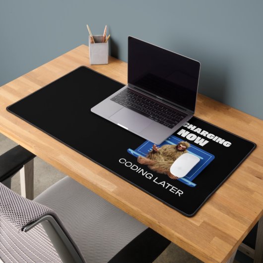 Drôle de Bigfoot Programmeur Rechargeant le Codage (Bureau 2)