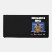 Drôle de Bigfoot Programmeur Rechargeant le Codage (Recto)