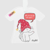 drôle de chat, qui a éteint la lumière ? (devant)