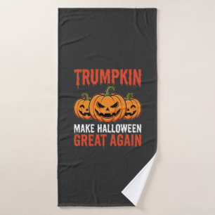 Drôle de citrouille Trumpkin Halloween Parodie