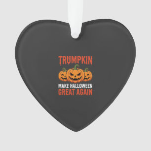 Drôle de citrouille Trumpkin Halloween Parodie