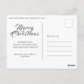 Drôle de détente avec mes cartes de Noël gnomes (Dos)