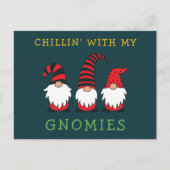 Drôle de détente avec mes cartes de Noël gnomes (Devant)