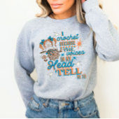 Drôle de dire Crochet Sweatshirt amoureux