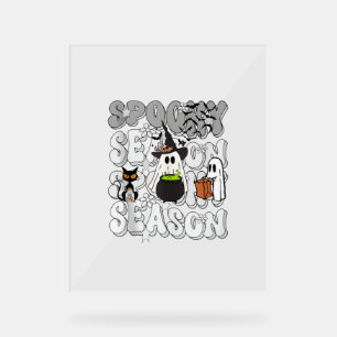 Drôle de dire Éffrayante saison Halloween Cat Ghos