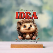 Drôle de faire de l'art de mots de hérisson (Neutre)