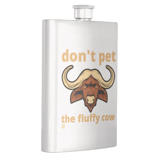 drôle de fiole "VACHE À FLUFER" (Droite)