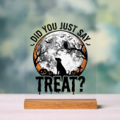 Drôle de friandise pour chien Halloween Design vec (Neutre)