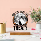 Drôle de friandise pour chien Halloween Design vec (Mariage)