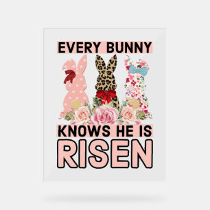 Drôle de Jésus de Pâques, chaque lapin sait qu'il