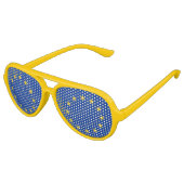 Drôle de l'Union européenne teintes Fun lunettes (Angle)