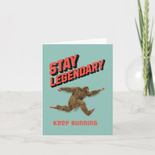 Drôle de motivation de course de Bigfoot