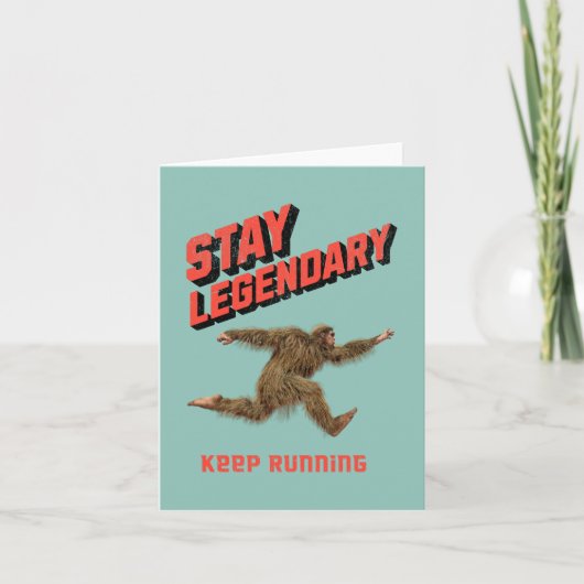 Drôle de motivation de course de Bigfoot (Devant)