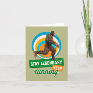 Drôle de motivation de course de Bigfoot