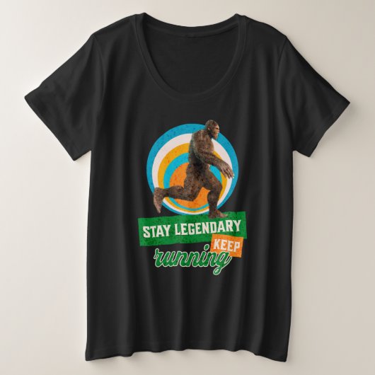 Drôle de motivation de course de Bigfoot (Design devant)
