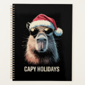 Drôle de Noël Capy Vacances Xmas Capybara (Devant)