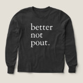 Drôle de Noël Mieux vaut ne pas bouder Simple Mign (Motif recto)