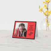 Drôle de passer la Saint-Valentin avec la carte d' (Fleur jaune)