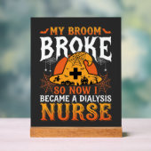 Drôle de sorcière infirmière de dialyse de balai d (Neutre)