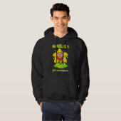 drôle de sweat - shirt à capuche "SMILE" (Devant entier)