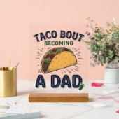 Drôle de Taco à propos de devenir un papa annonce (Mariage)