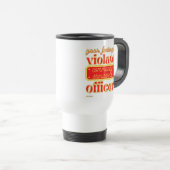 drôle de tasse de voyage "VOS SENTIMENTS" (Devant droit)