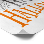 Drôle Décor Halloween - Poster Grunge (Coin)