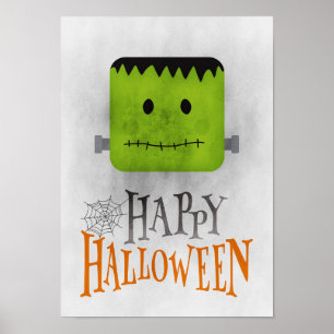 Drôle Décor Halloween - Poster Grunge