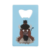Drôle dessin animé de bison de buffle (Dos)