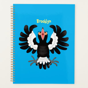 Drôle dessin animé de Magpie australienne
