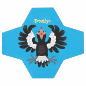 Drôle dessin animé de Magpie australienne (Plat)