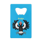 Drôle dessin animé de Magpie australienne (Dos)