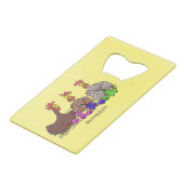 Drôle dessin animé de poulets de tricot (Devant Angle)