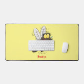 Drôle dessin animé d'insecte de la mouche à cheval (Clavier et souris)