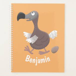 Drôle dessin animé d'oiseau de dodo