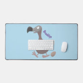 Drôle dessin animé d'oiseau de dodo (Clavier et souris)