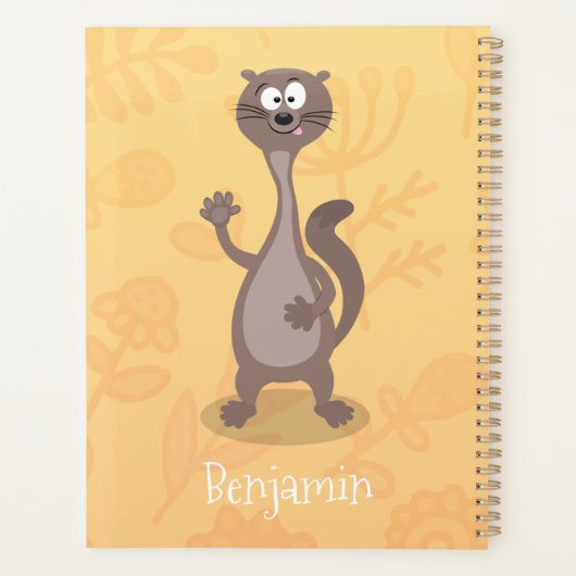 Drôle dessin animé en toile (Dos)