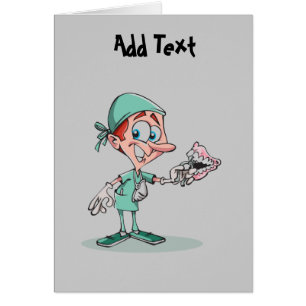 Drôle dessin de dentiste orthodontiste personnalis