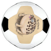 Drôle dessin de grenouille à pluie dans le désert (Tourné)